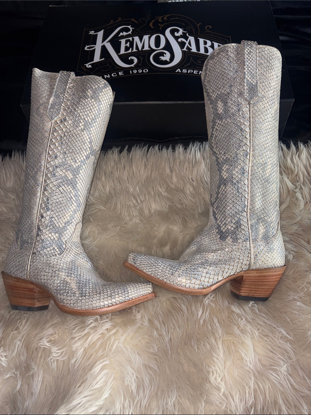 Kemo Sabe REAL Python boots